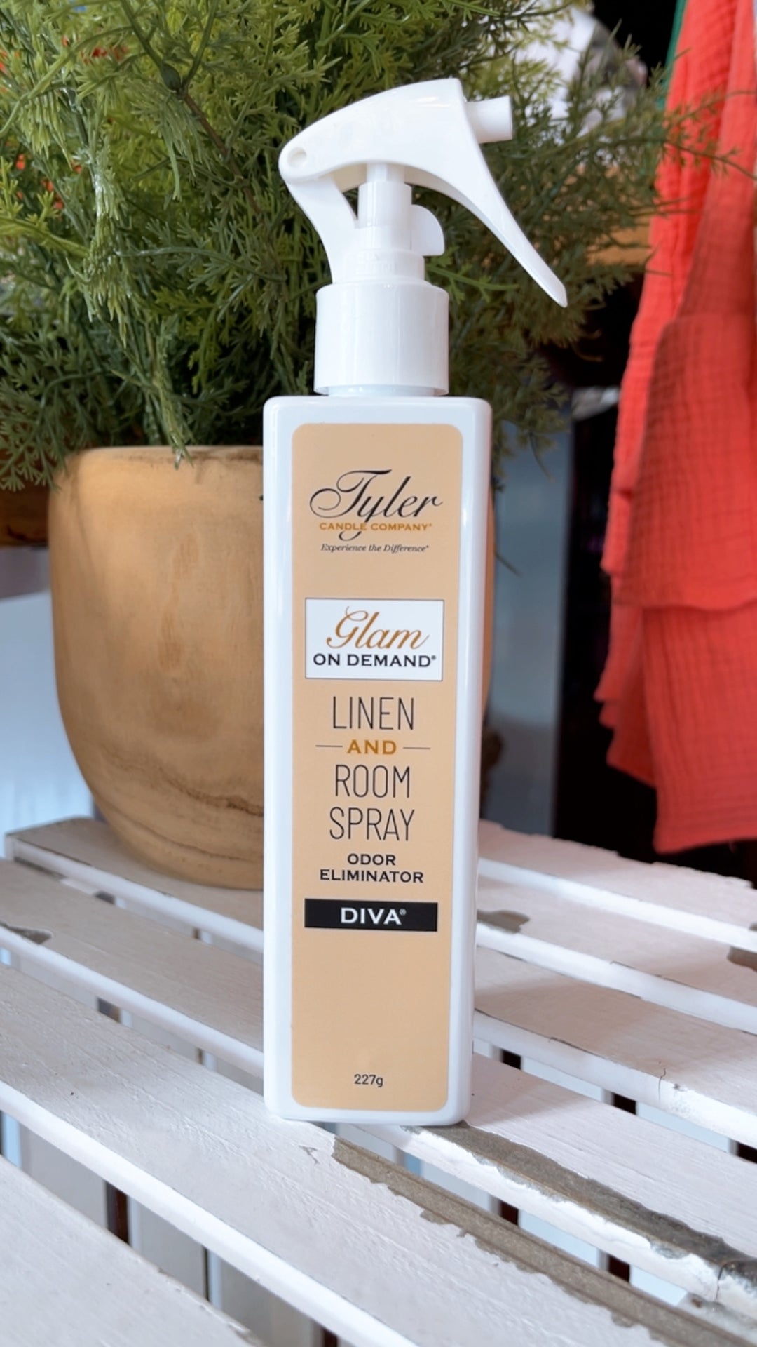 Tyler: Linen & Room Spray - DIVA® - Glam On Demand® 227g