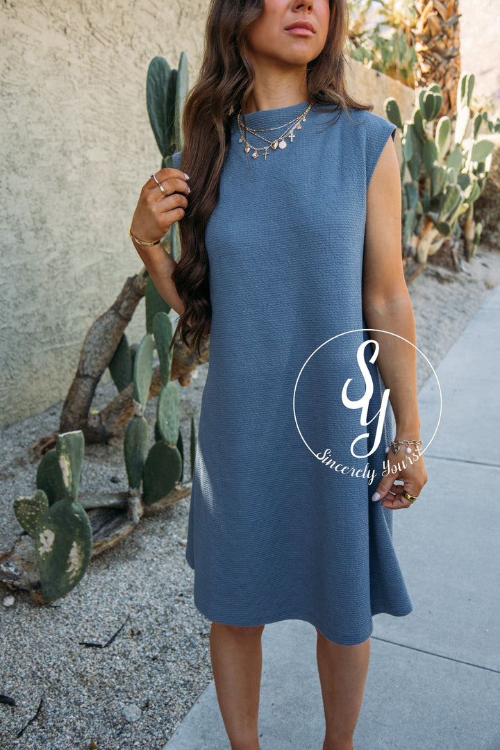 Meadow Song Dress- Denim