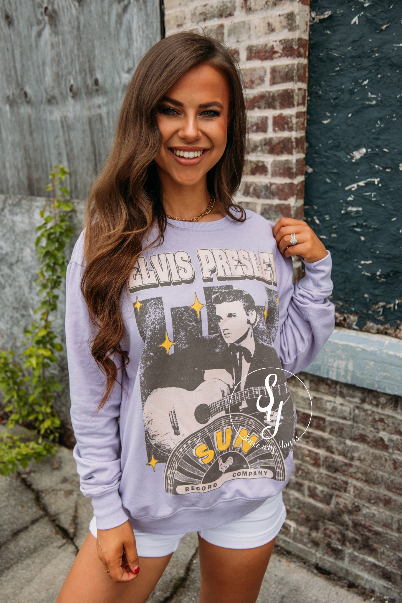 Sun Records X Elvis Presley sweatshirt size shops M