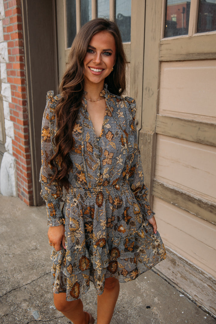 Stargazing Dress - Moonlight Gold