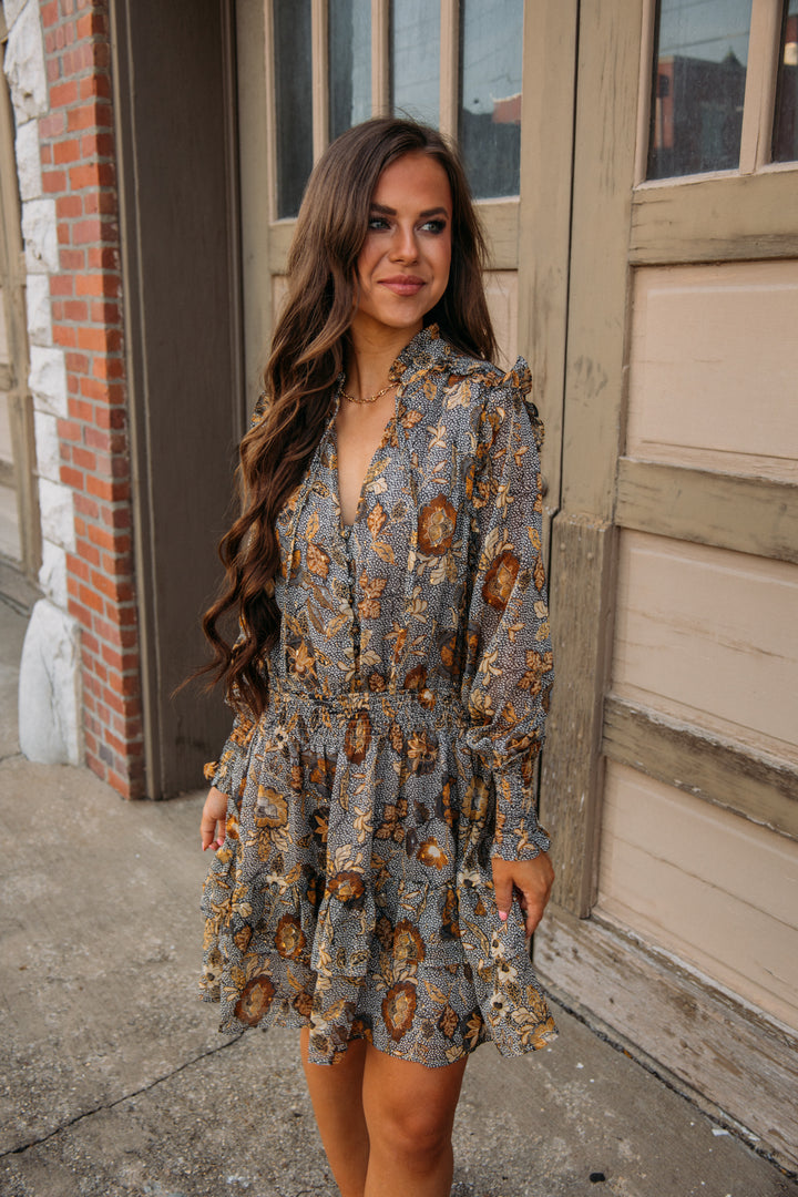 Stargazing Dress - Moonlight Gold