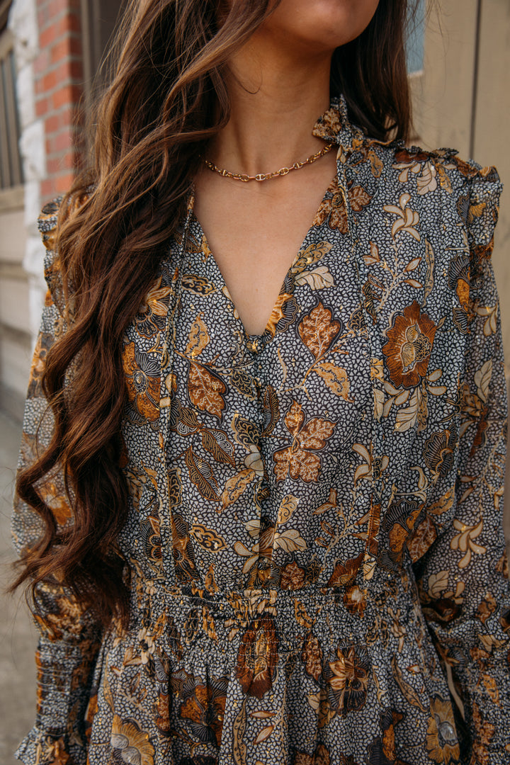Stargazing Dress - Moonlight Gold