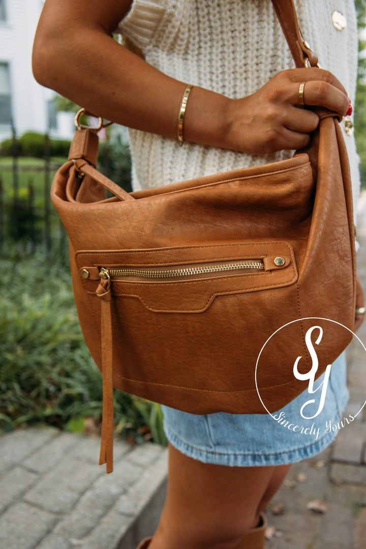 Maple Purse- Leigh- Caramel