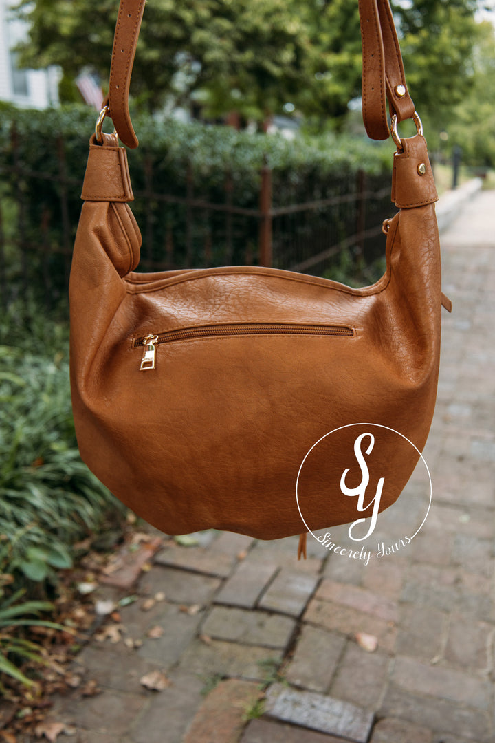 Maple Purse- Leigh- Caramel