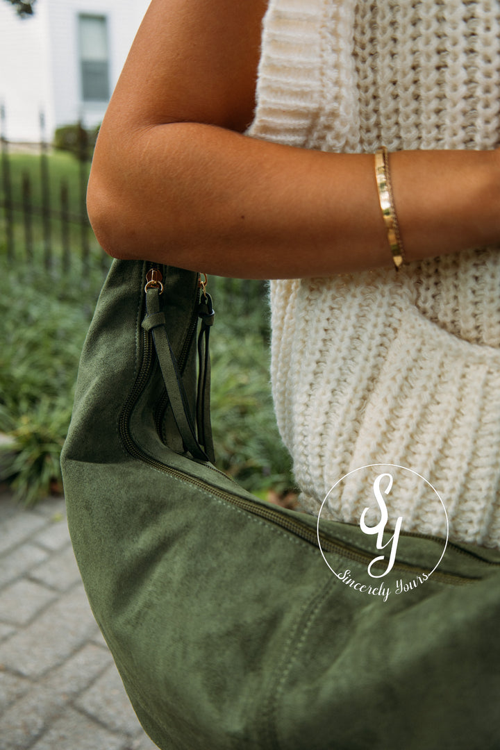 Ivy Handbag-Moss