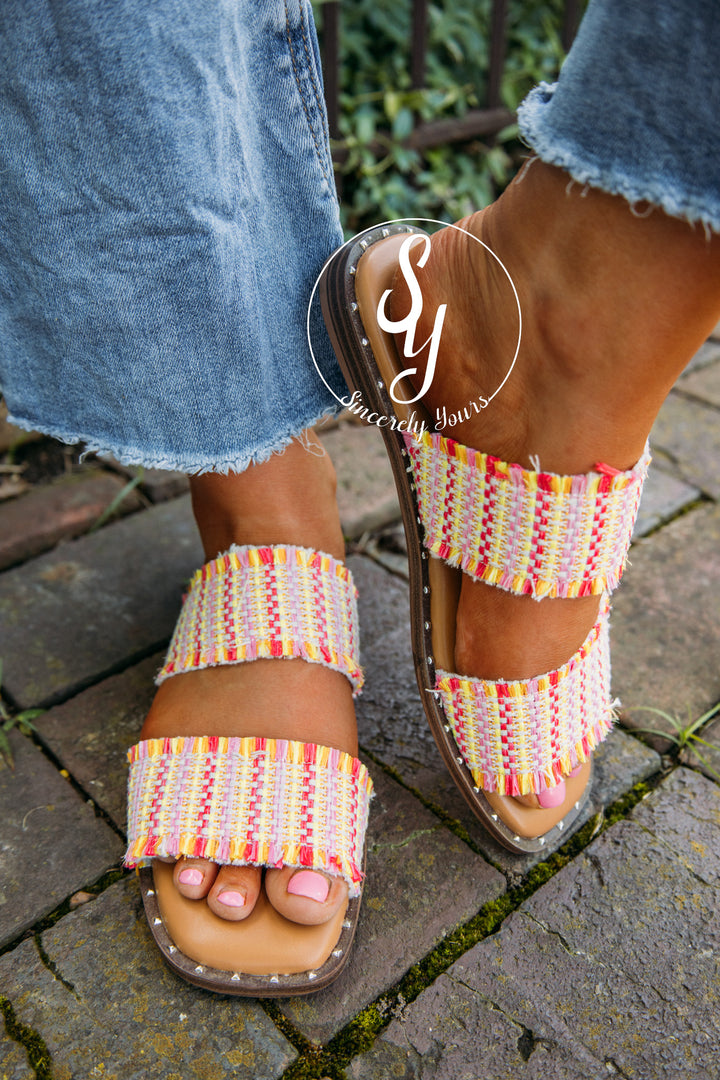 Malu Sandal- Pink Combo