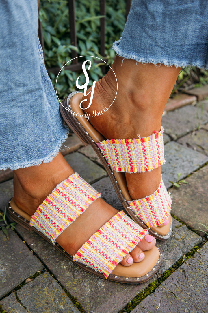 Malu Sandal- Pink Combo