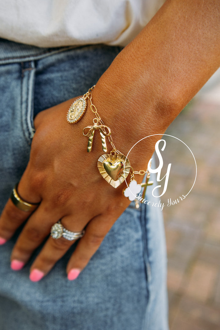 Heart You Charm Bracelet