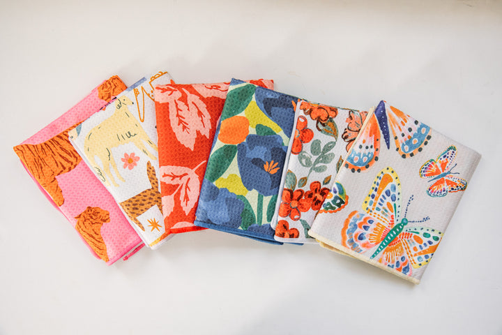 Okay Bloomer: Double-Sided Hand Towel