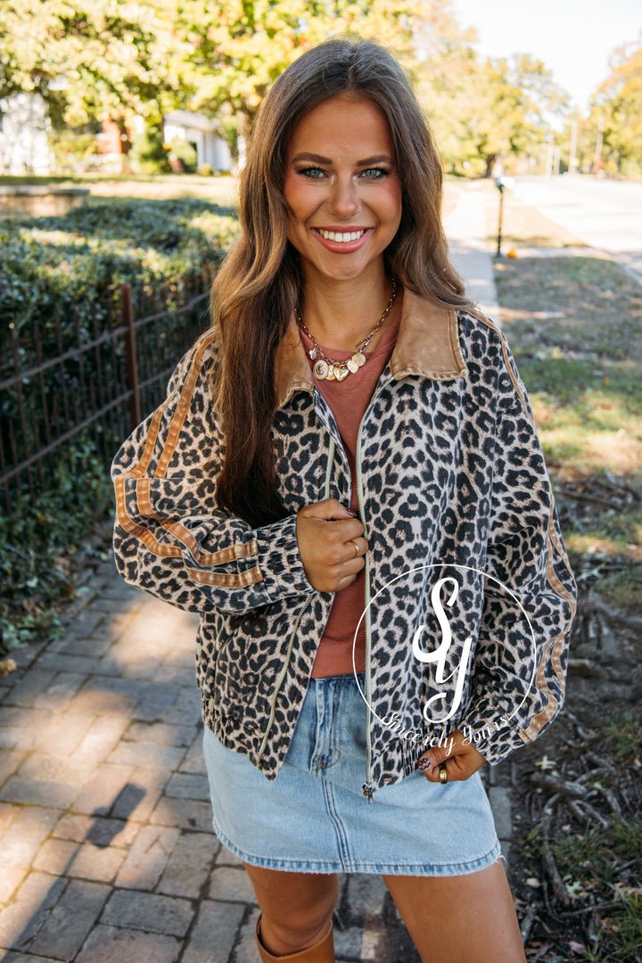 Wild Ride Jacket - Leopard