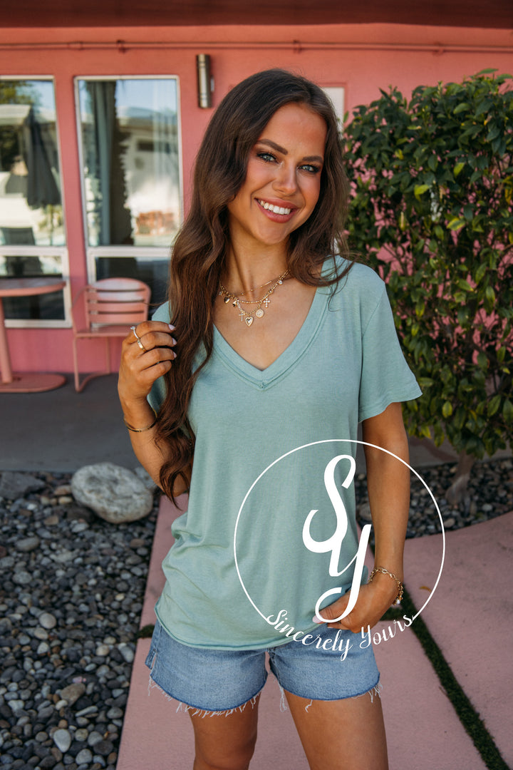 Living Low Top - Teal Sage