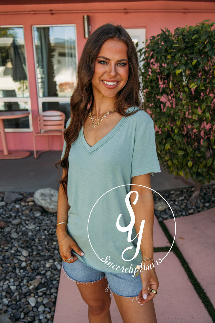 Living Low Top - Teal Sage