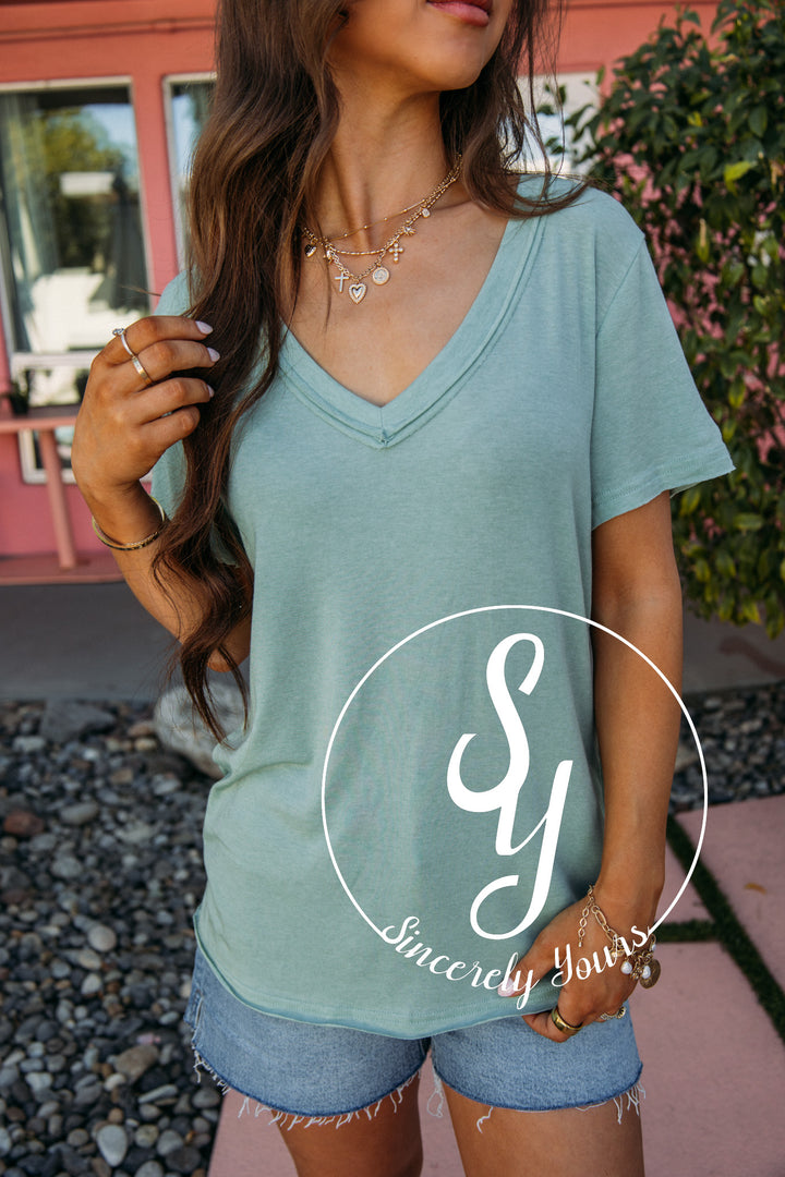 Living Low Top - Teal Sage