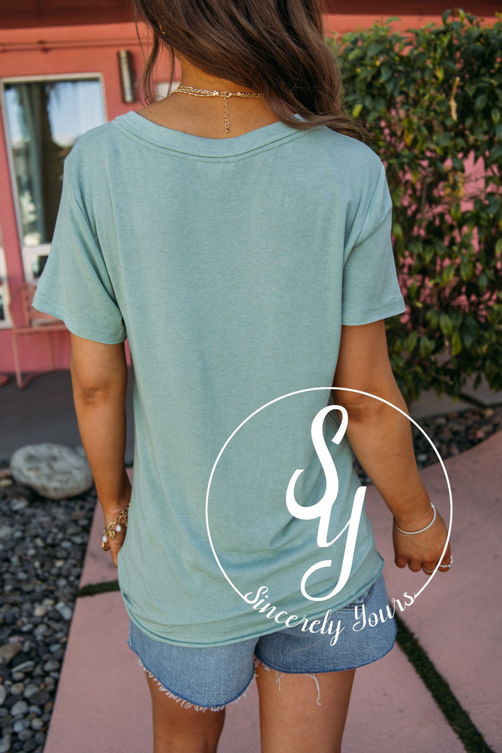 Living Low Top - Teal Sage