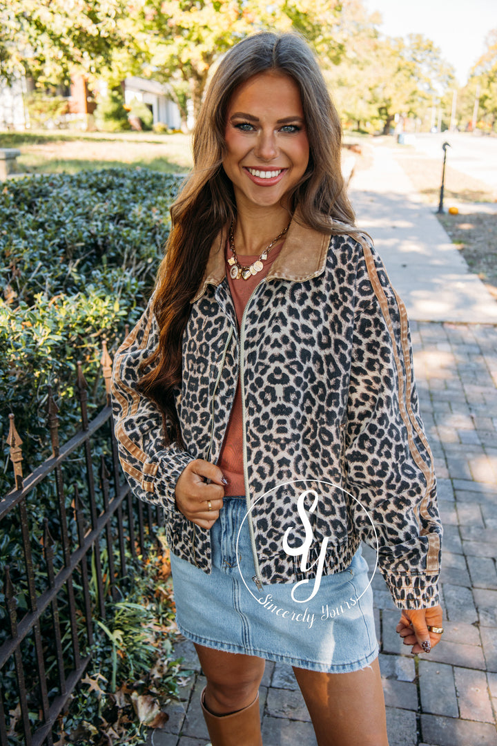 Wild Ride Jacket - Leopard