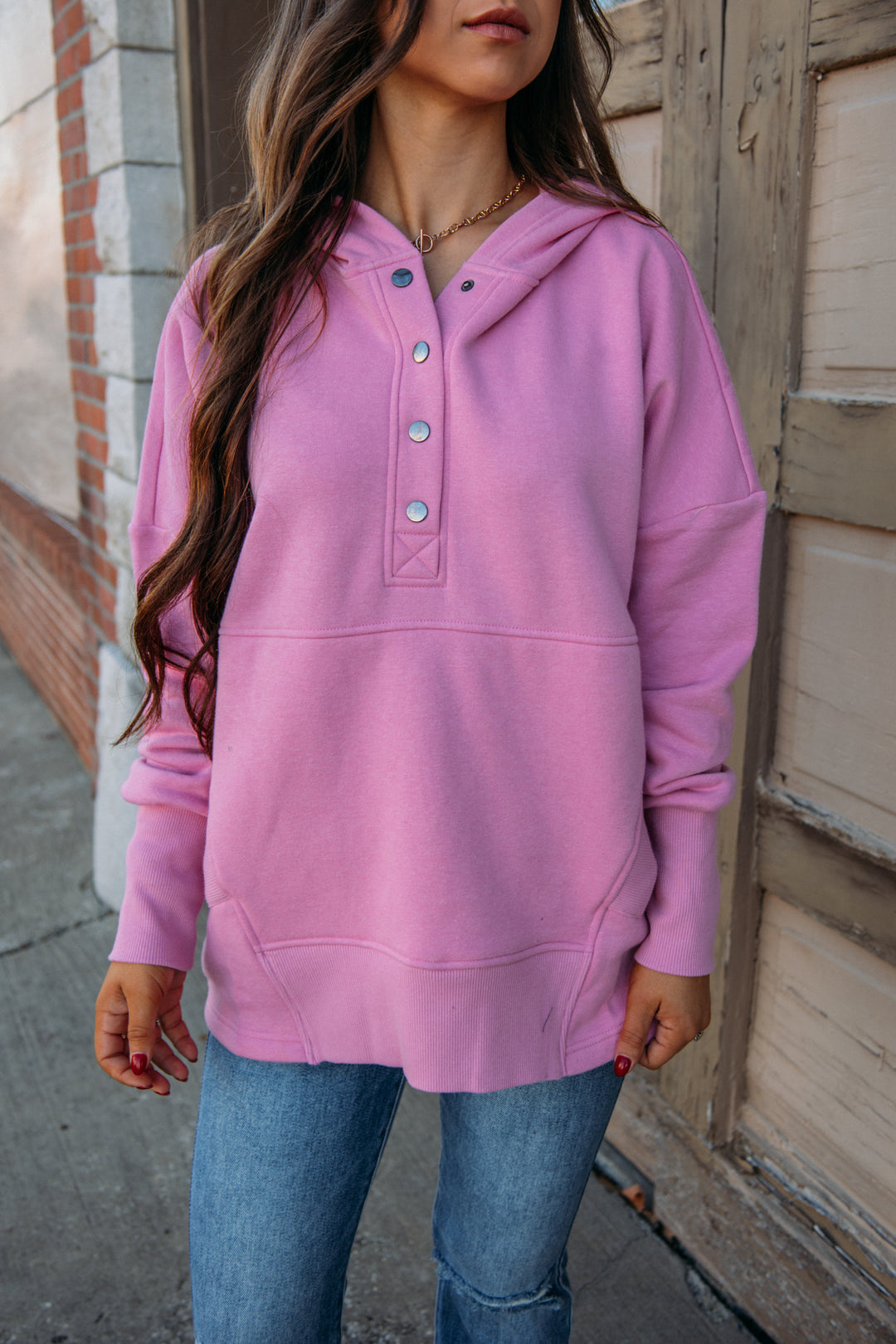 The Second Pullover - Candy Pink