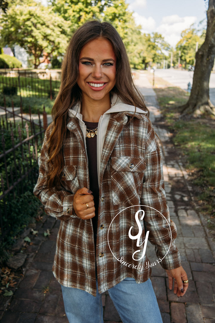 Pick Of The Patch Jacket- DK Mocha