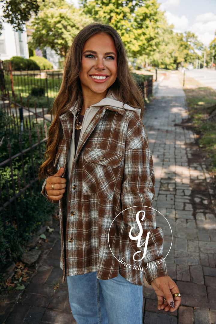 Pick Of The Patch Jacket- DK Mocha