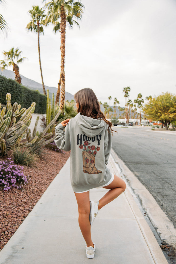 Howdy Rose Hoodie