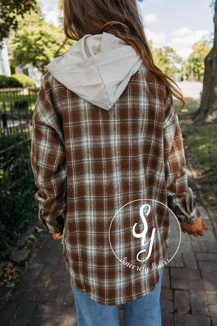 Pick Of The Patch Jacket- DK Mocha