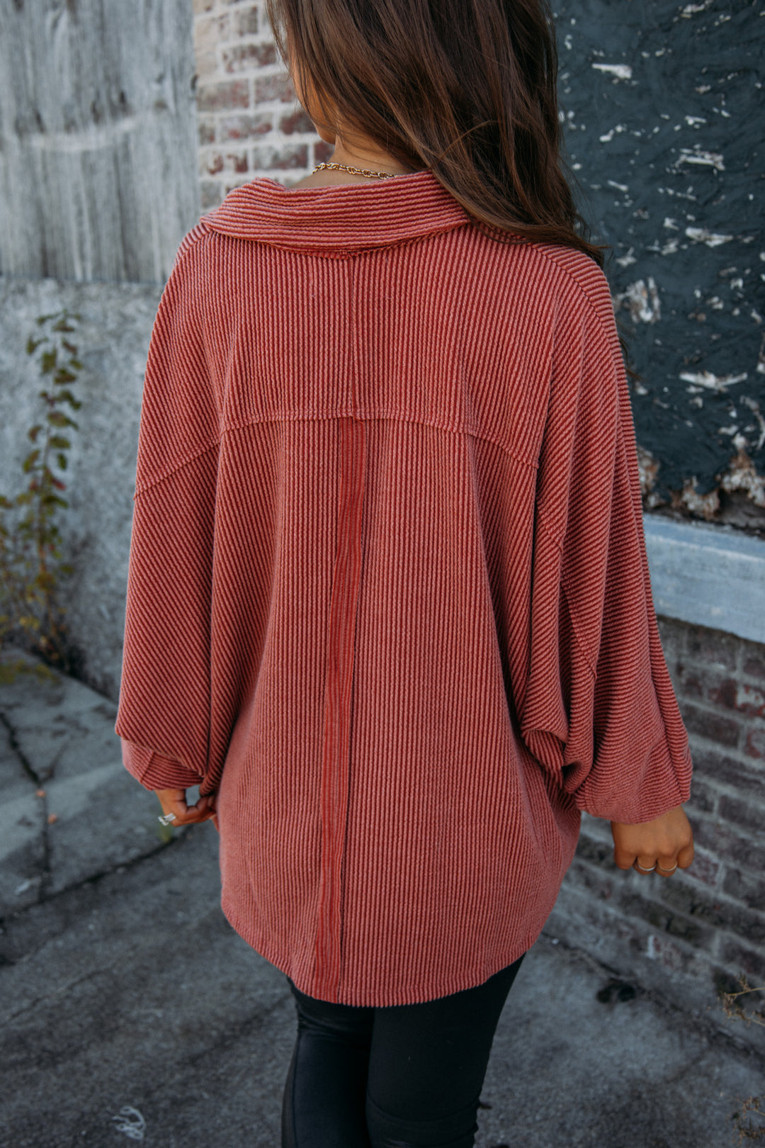 Corded Scout Pullover - Cinnamon