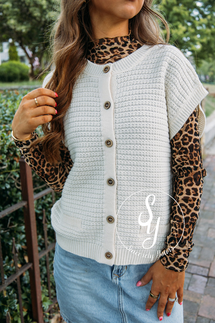 Margaret Sweater- Cream