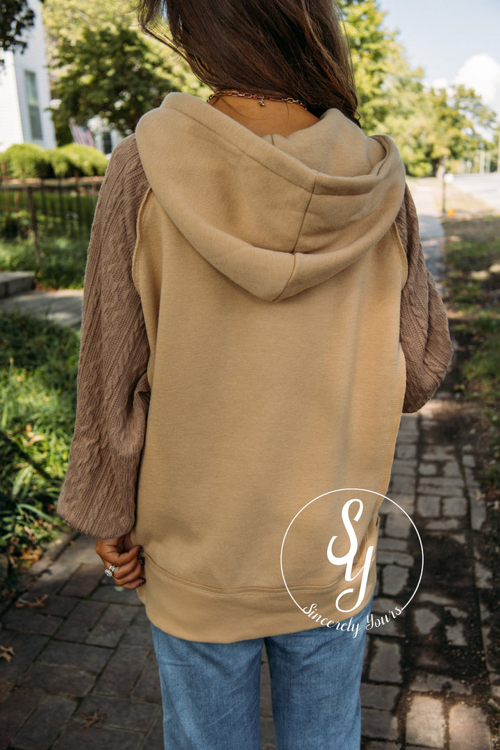 Lifestyle Cozy Pullover- Taupe