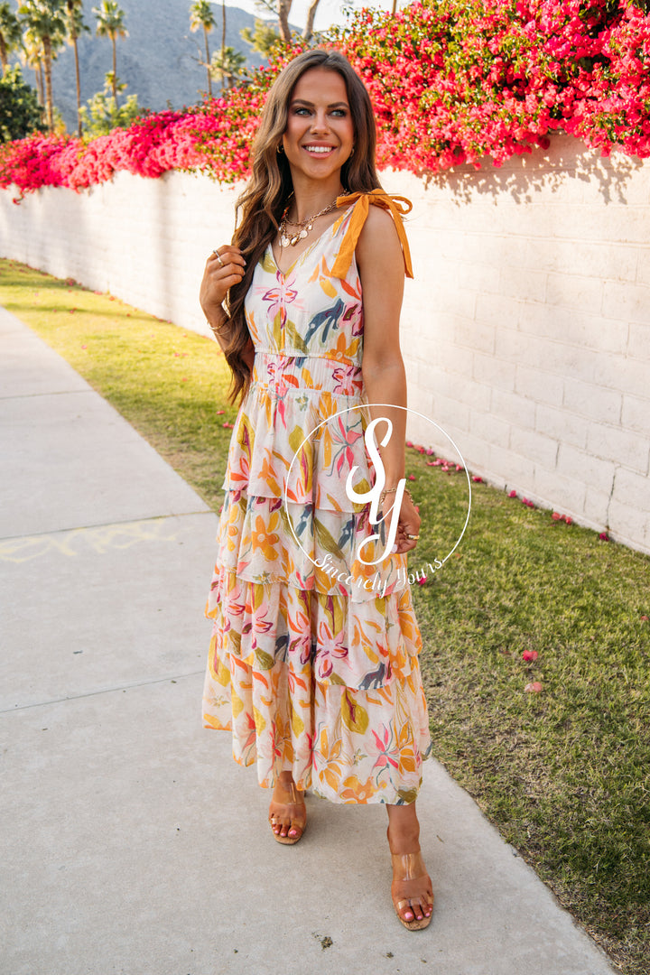 Island Dreams Dress - Yellow