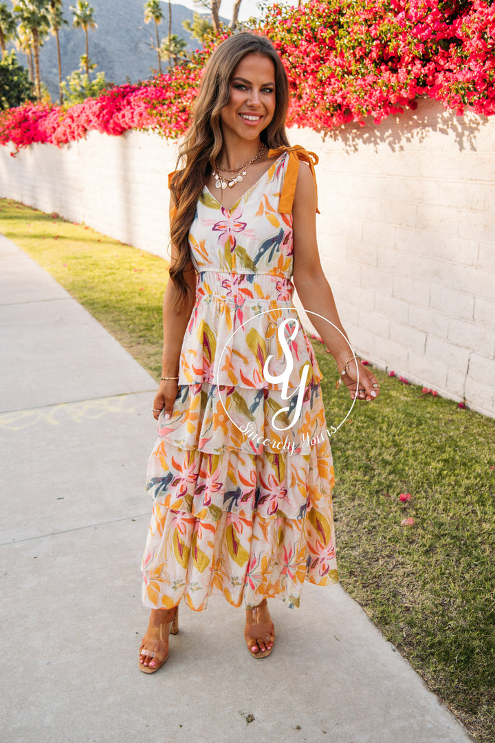 Island Dreams Dress - Yellow