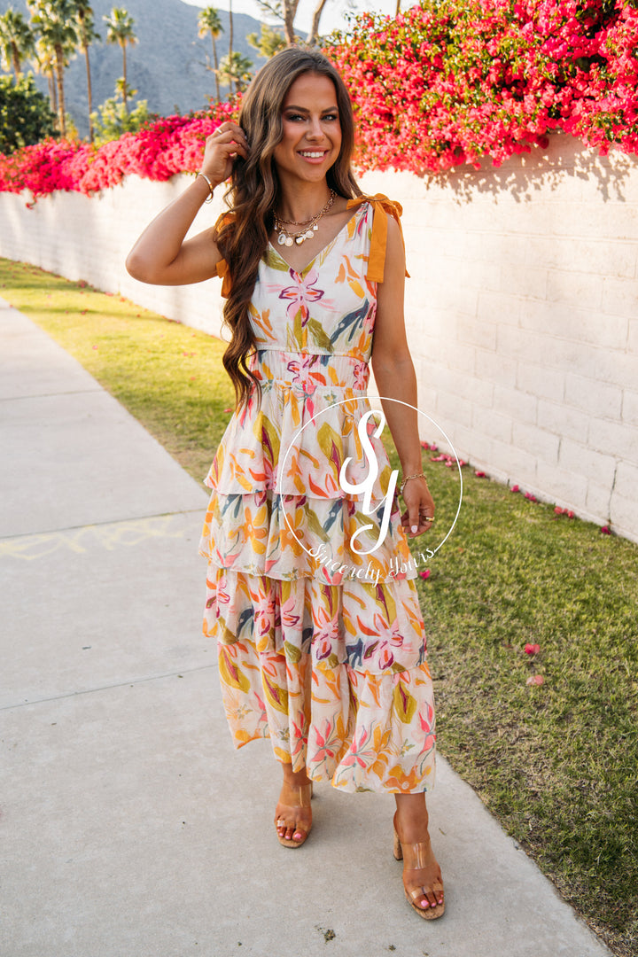Island Dreams Dress - Yellow