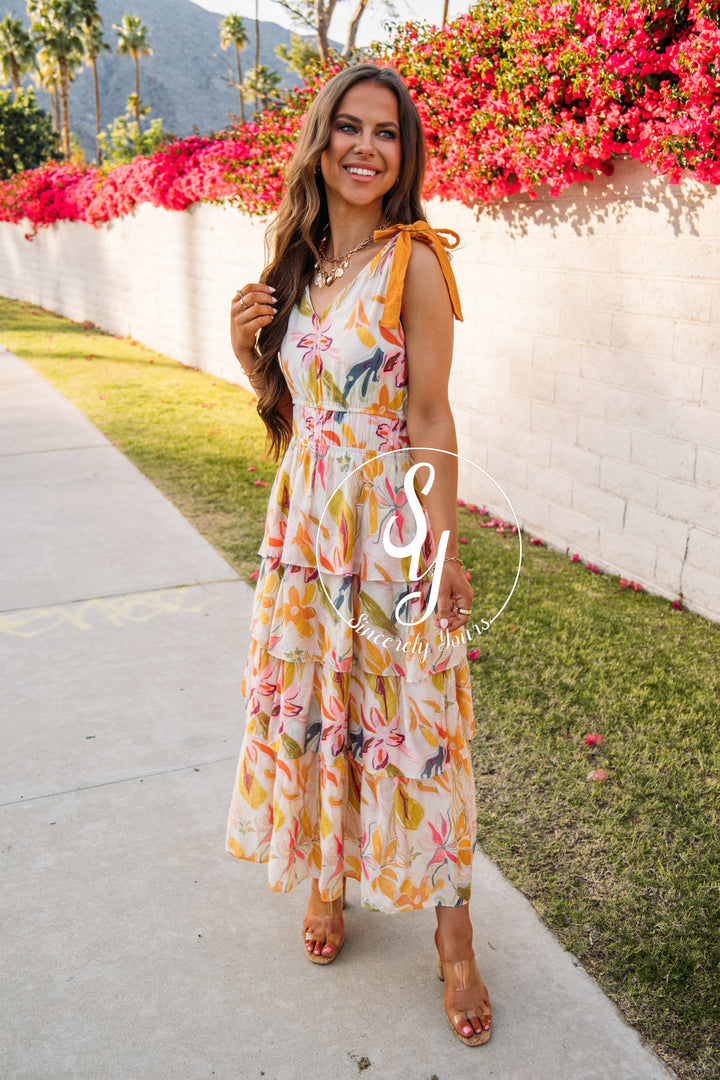 Island Dreams Dress - Yellow