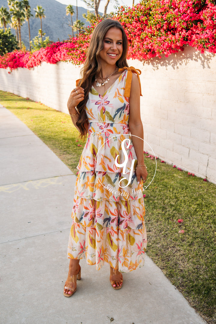 Island Dreams Dress - Yellow