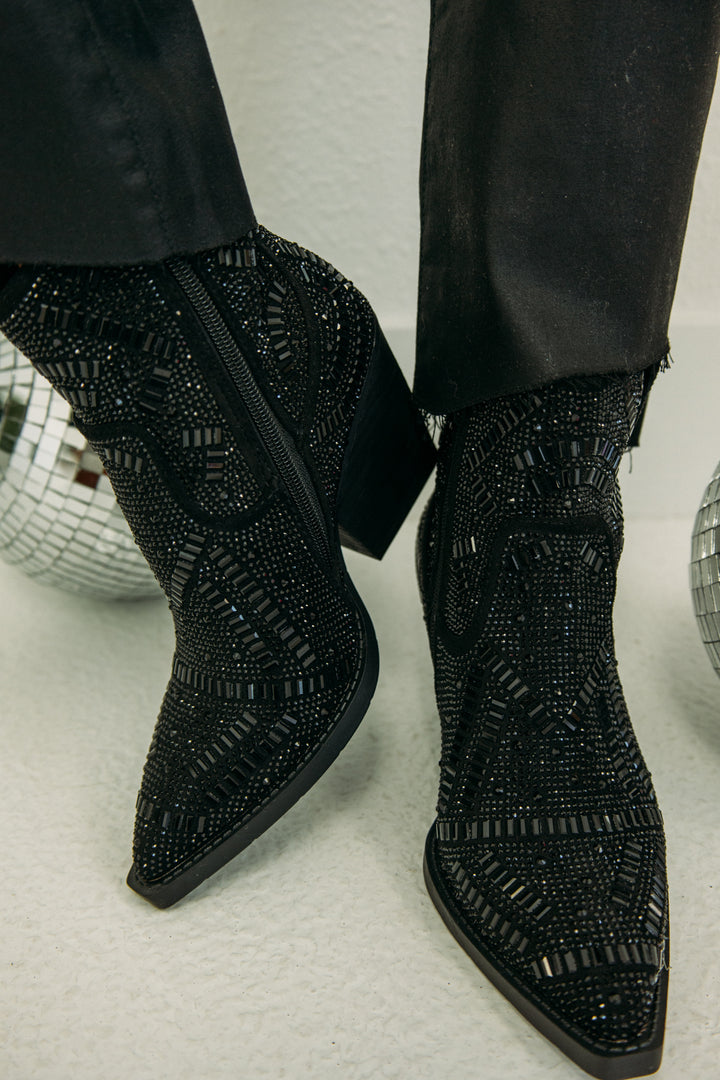 Maze Booties - Black