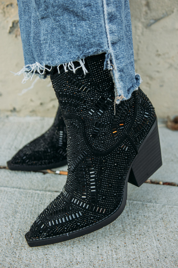 Maze Booties - Black