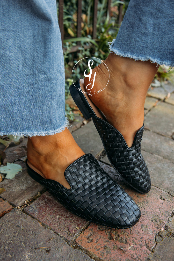 Over and Over Mule - Black