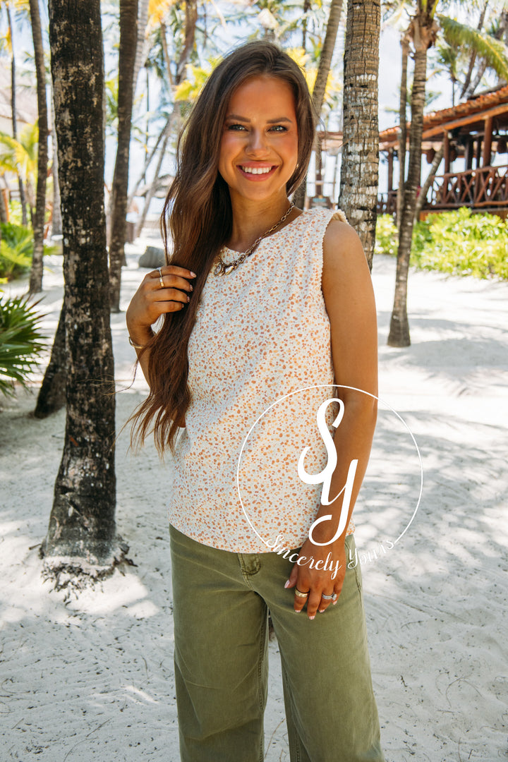 Secret Love Tank- Ivory
