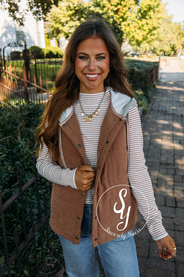 Mountain View Vest - Mocha