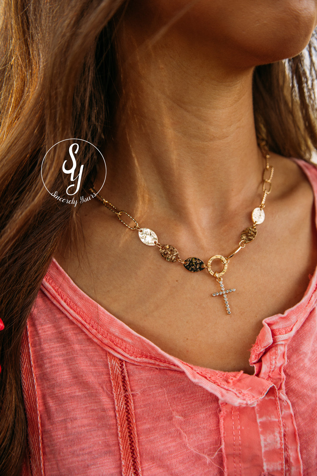 Faithful Necklace -Gold