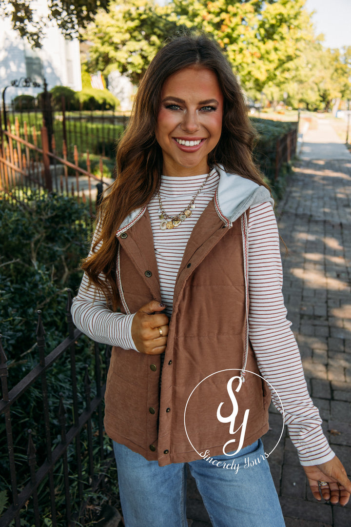 Mountain View Vest - Mocha