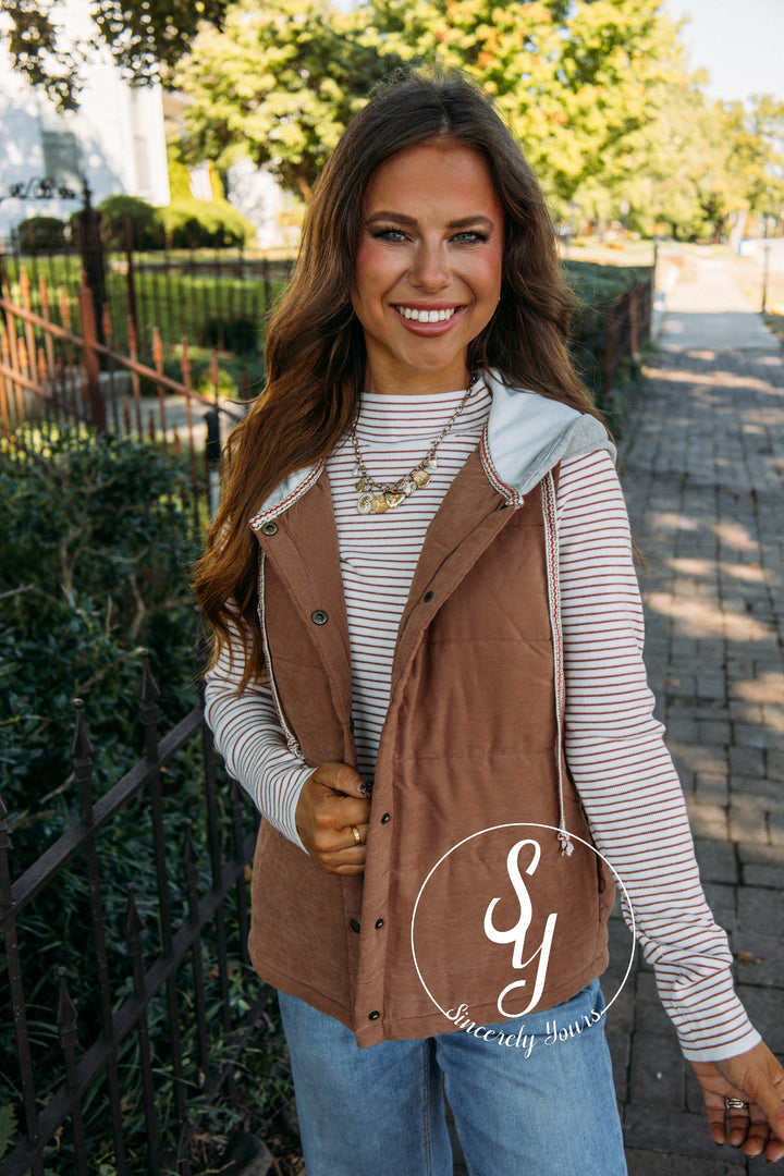Mountain View Vest - Mocha