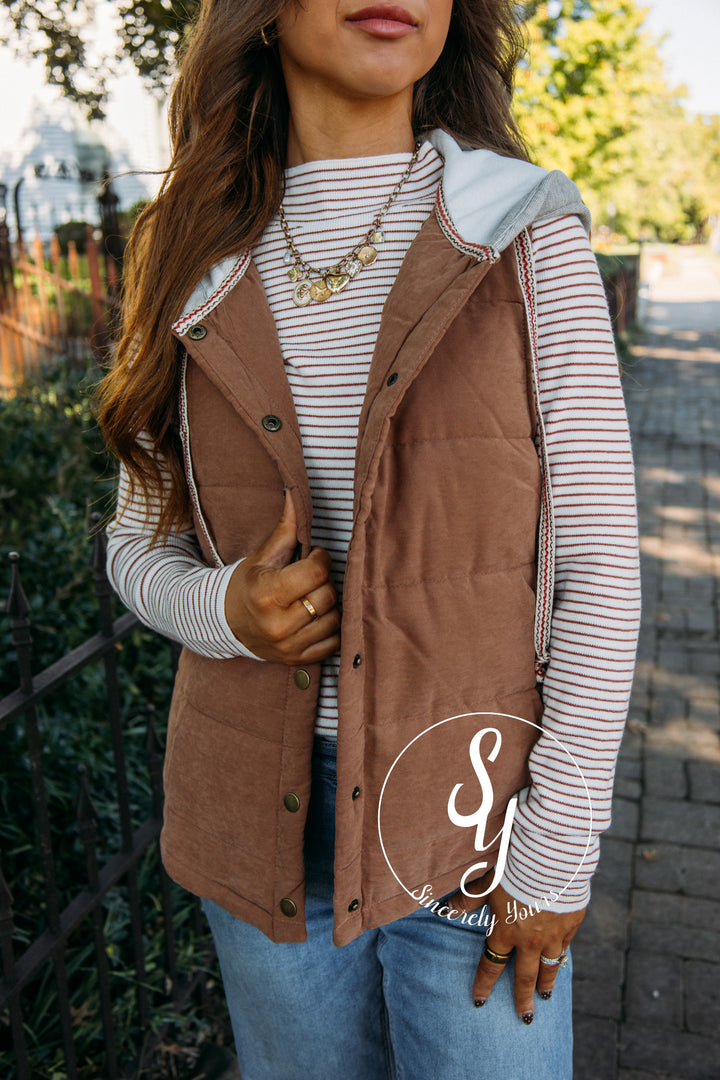 Mountain View Vest - Mocha