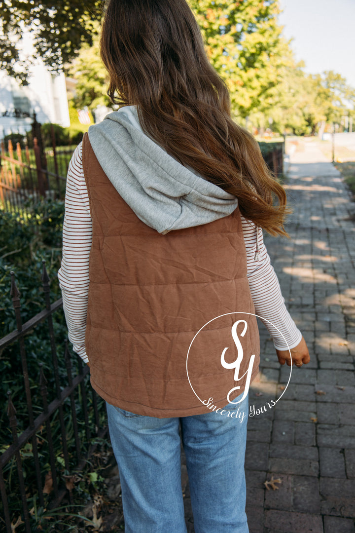 Mountain View Vest - Mocha