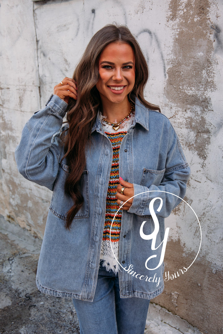 Out Of Control Denim Jacket