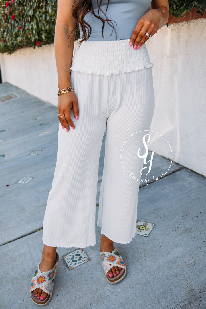 On the Beach Pants - Coconut