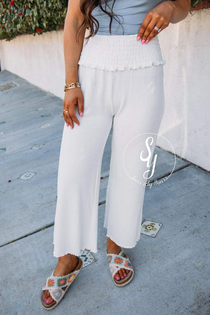 On the Beach Pants - Coconut