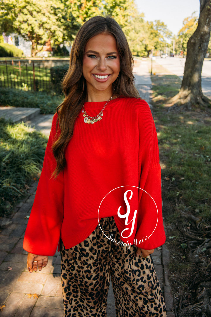 Better Than Classic Sweater - Red