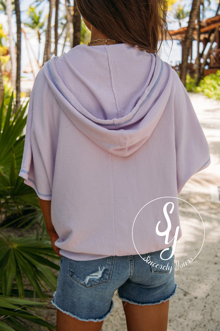 Peaceful Days Jacket - Lavender Milk