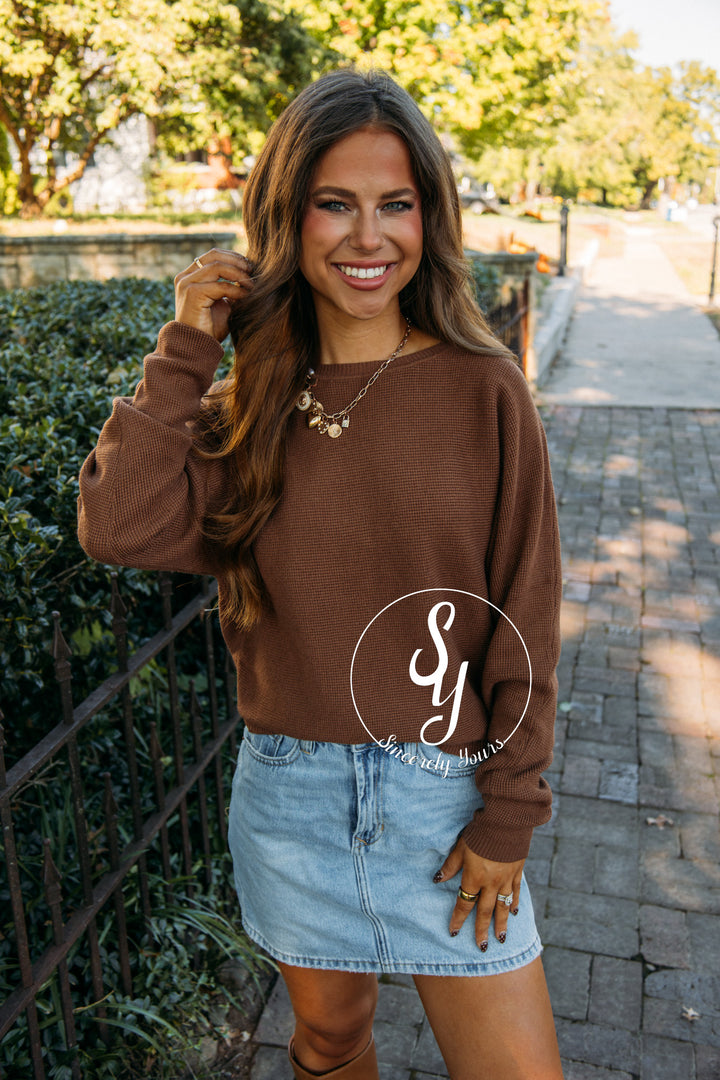 Pinewood Top - Caramel