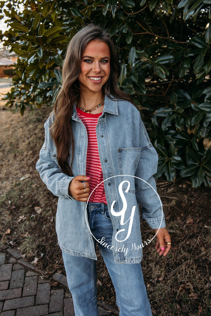 Out Of Control Denim Jacket