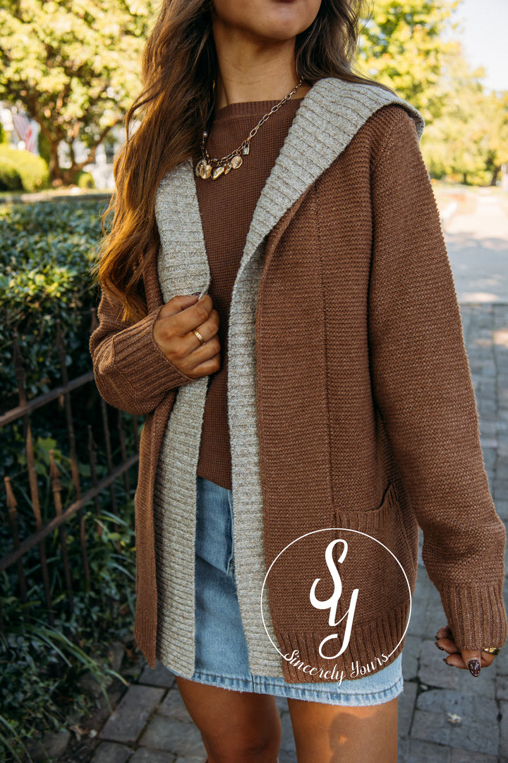 Casual Feeling Cardigan - Camel
